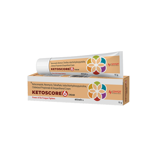KETOSCORE 6 CREAM 15 GM