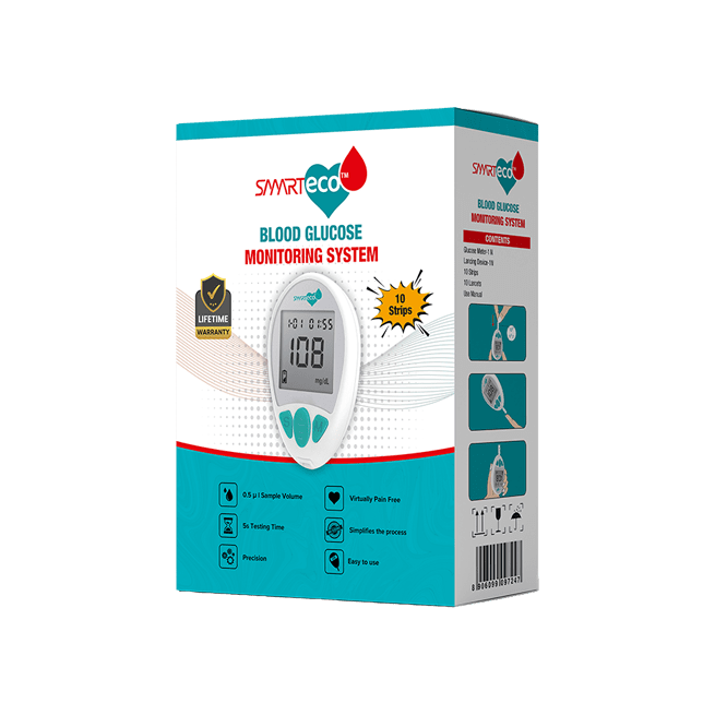 SMARTECO GLUCOMETER 1PC