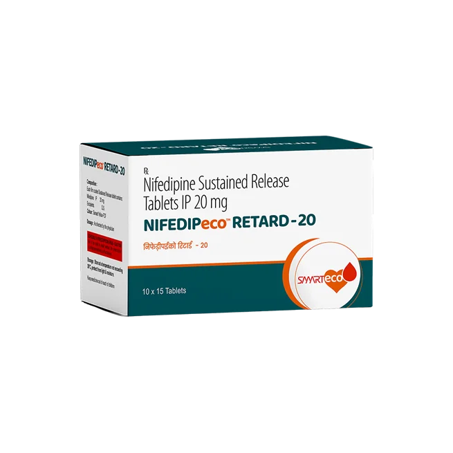 NIFEDIPECO RETARD 20 TAB