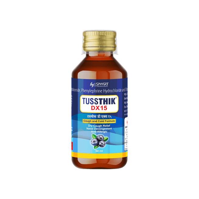 TUSSTHIK DX15 SYRUP 60ML