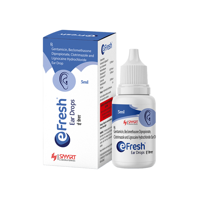 E FRESH DROPS EAR DROPS 5ML
